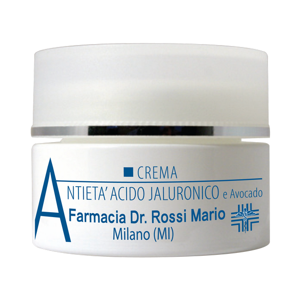Crema antiet&agrave; Acido Jaluronico e Avocado