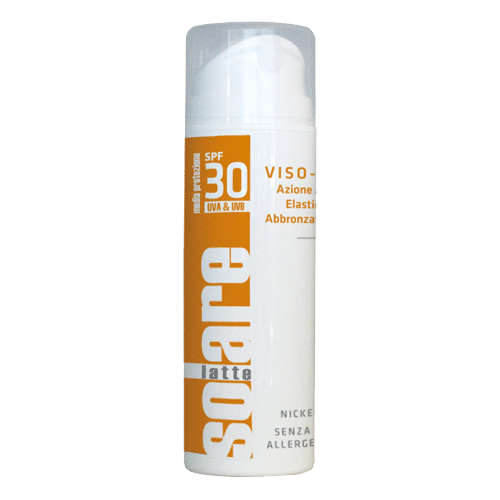 Latte solare viso e corpo / SPF 30 Media Protezione &ndash; Filtri UVA &ndash; UVB (Copia)